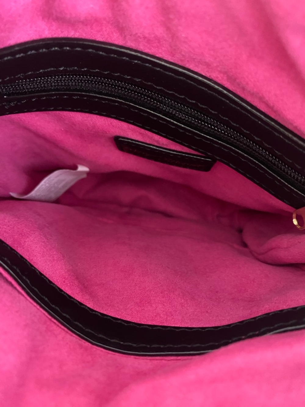 Betsey Johnson Here Comes The Sun Black Striped Crossbody Bag - Picture 5 of 7